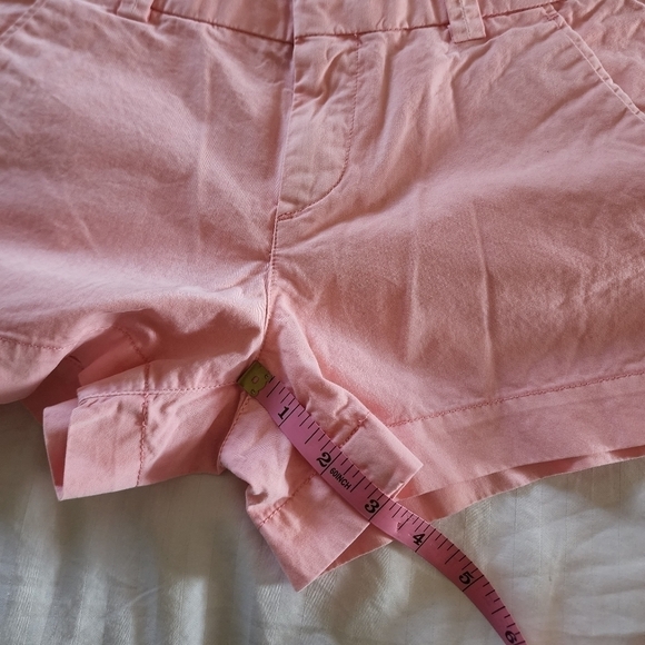 NWT Uniqlo pink Chino micro shorts size 0 - Picture 5 of 6